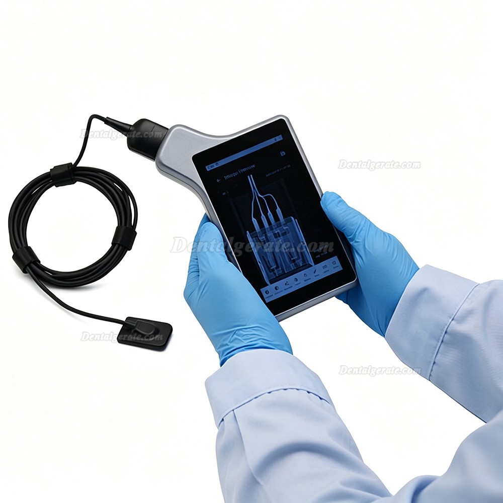 Dental Digitales R&ouml;ntgensystem X-2006 / RVG-Sensor mit 5-Zoll-Tablet-Bildschirm